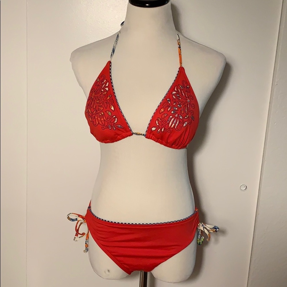 Bikini top and bottom by Lucky Brand
